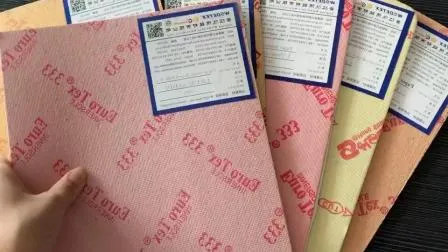 Matériau de carton de semelle intérieure de qualité supérieure fourni par l'usine de Chine avec EVA