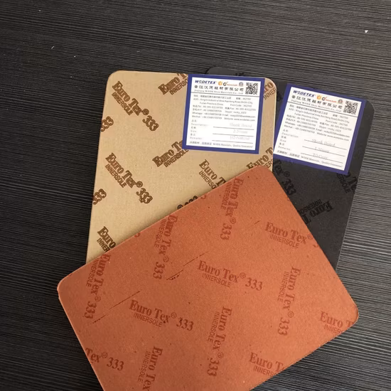 Conseil de semelle intérieure en papier de panneau de tige de vente directe d'usine pour les matériaux de panneau à talons hauts